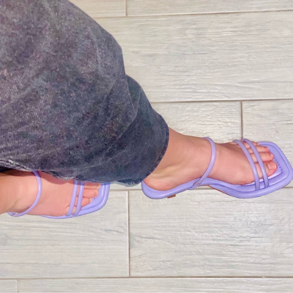 Schutz Leather Sandals - Picture 8 of 8